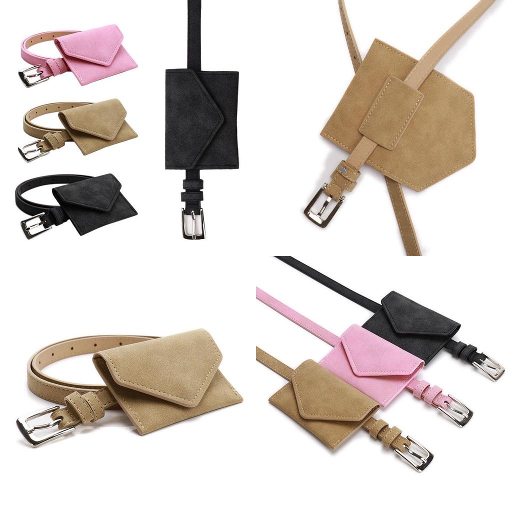 Ladies Fashion Waist Belt Bag With Solid Color Design For Elegant And Daily Wear