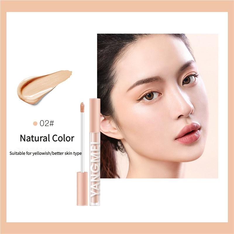 

Кремовый осветляющий жидкий консилер для темных кругов и пигментных пятен, хайлайтер для коррекции тона кожи с естественным финишем 02