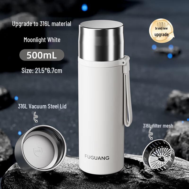Fuguang 500ml 316L Stainless Steel Thermos Bottle