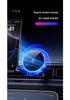 25W Wireless Car Charger Holder with Cooling Fan for iPhone 17 (Qi 2.2)