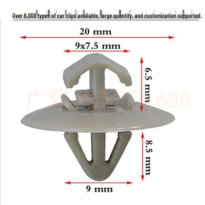 Compatible Interior Panel Clip for Iveco, Opel, Logo, Mercedes Viano & Vito - OE: 500326896