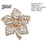 Brooch Pin Maple Leaf Brooch 3D Hollow Design Lapel
