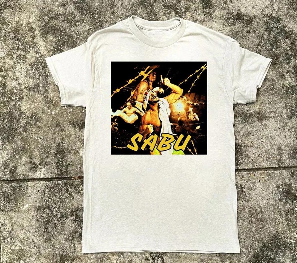 NEW! Sabu White Cotton All size S-345XL Gift For Fans T-Shirt HRN186