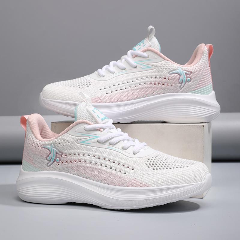Joni Dan shoes lightweight running shoes spring and autumn new mesh breathable running shoes lightweight shock absorption travel casual shoes