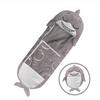 Cartoon Animal Baby Sleeping Bag with Pillow - Anti-Kick Design for Infants and Kids