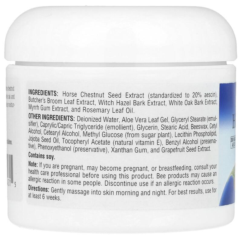 Horse Chestnut Cream, 4 Oz (113.4 G)