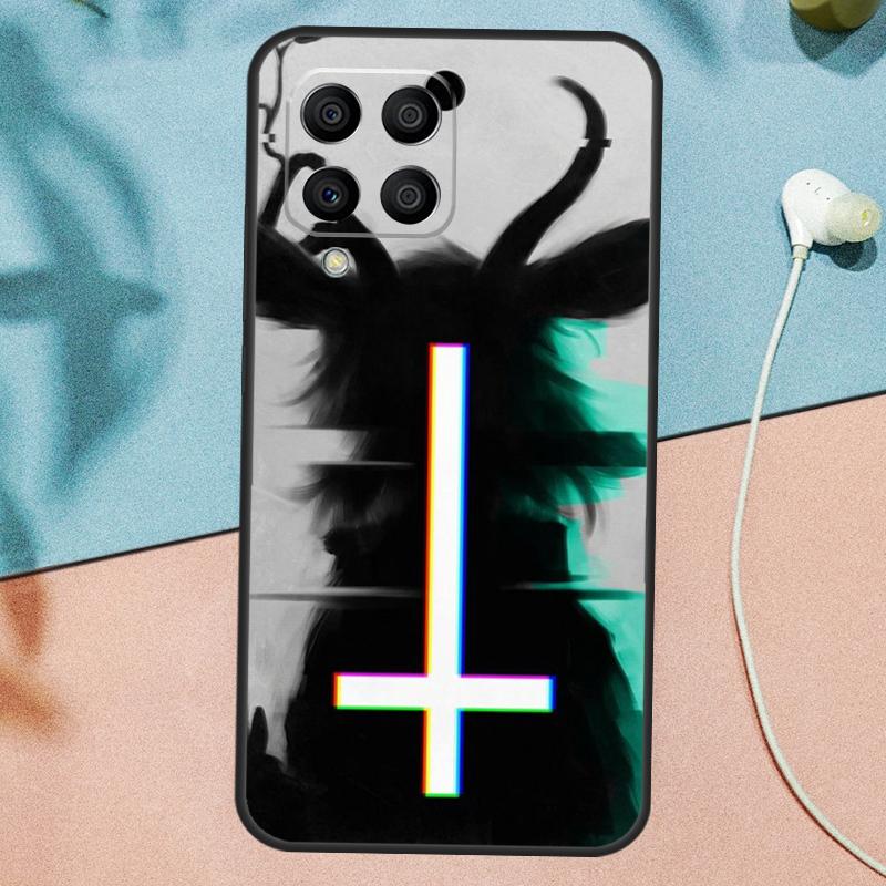 Devil Satan Dark Art Case For Samsung Galaxy M12 M32 M52 M13 M23 M33 M53 M14 M34 M54 M20 M30s M21 M31 M51 Cover