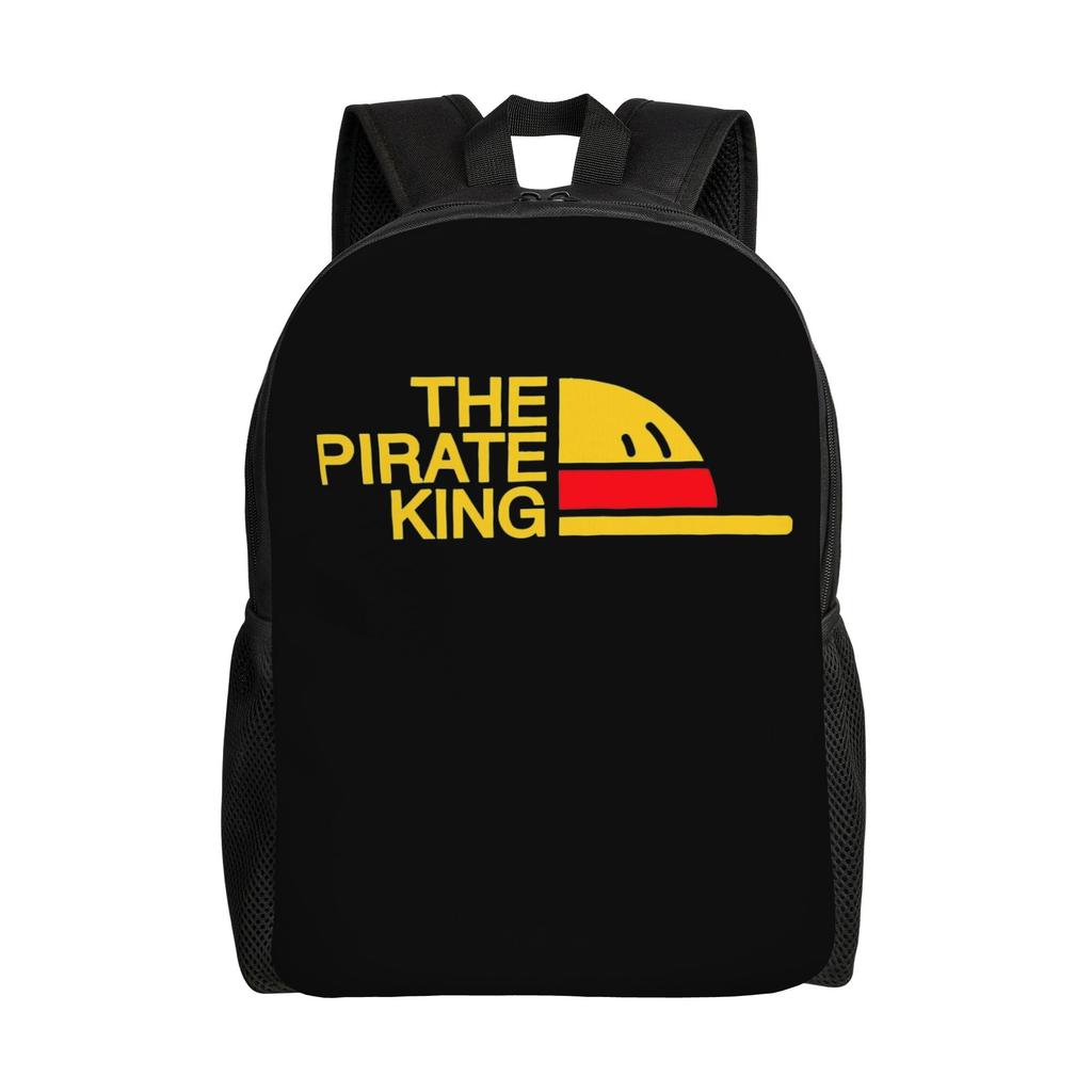 Best All Characters Anime Backpack for Men Women Student Work Daypack Pirate Flag One Piece College Shoulder Bag Lightweight