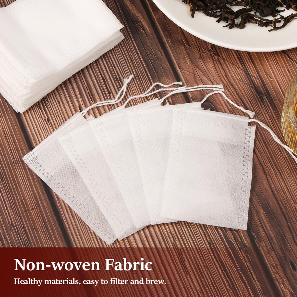 2000 Pcs Tea Leaf Filter Bag Heat Resistant Tea Filter Bag Bulk Coffee Filter Bags Disposable Tea Leafs Filters Bags for Office