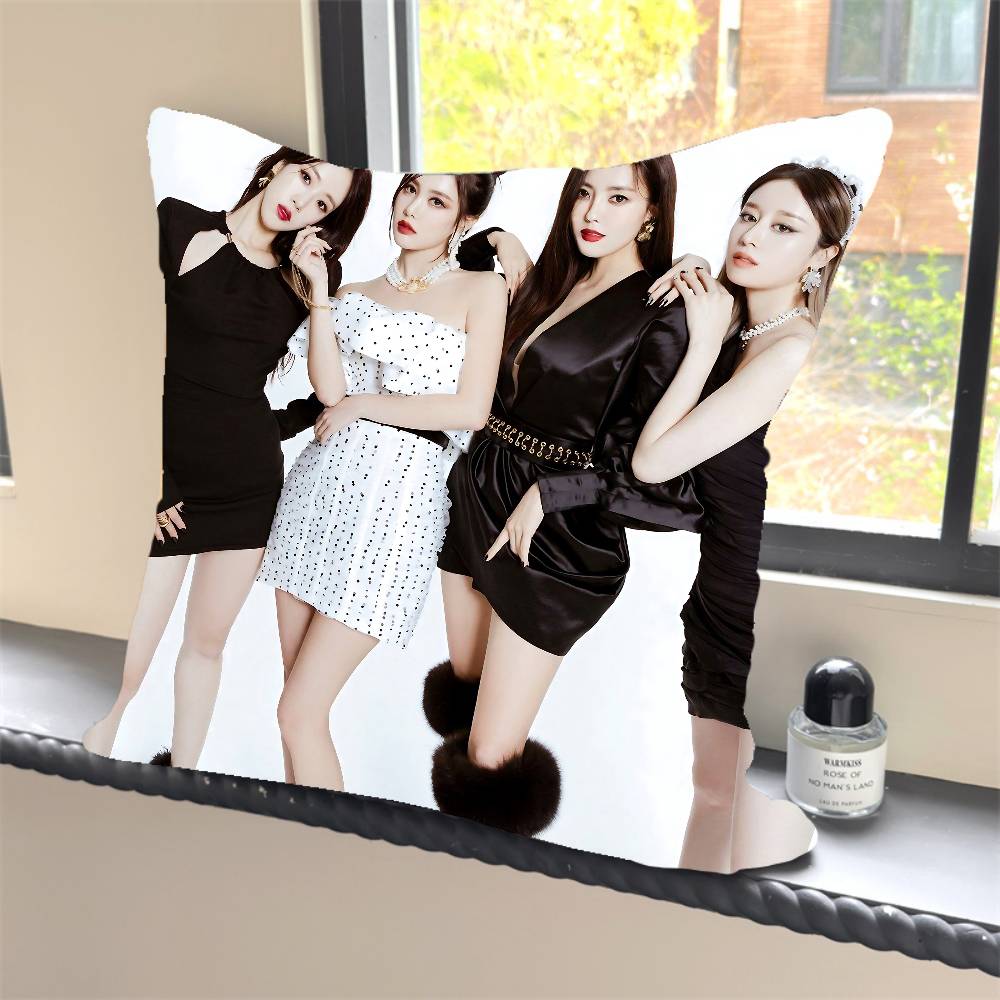 

1 шт. KPOP T-ara Наволочка Квадратная Спальня Диван Отдых Комфорт Подушка Автомобиль Домашний Декор Наволочка 40x40 12x12Inch