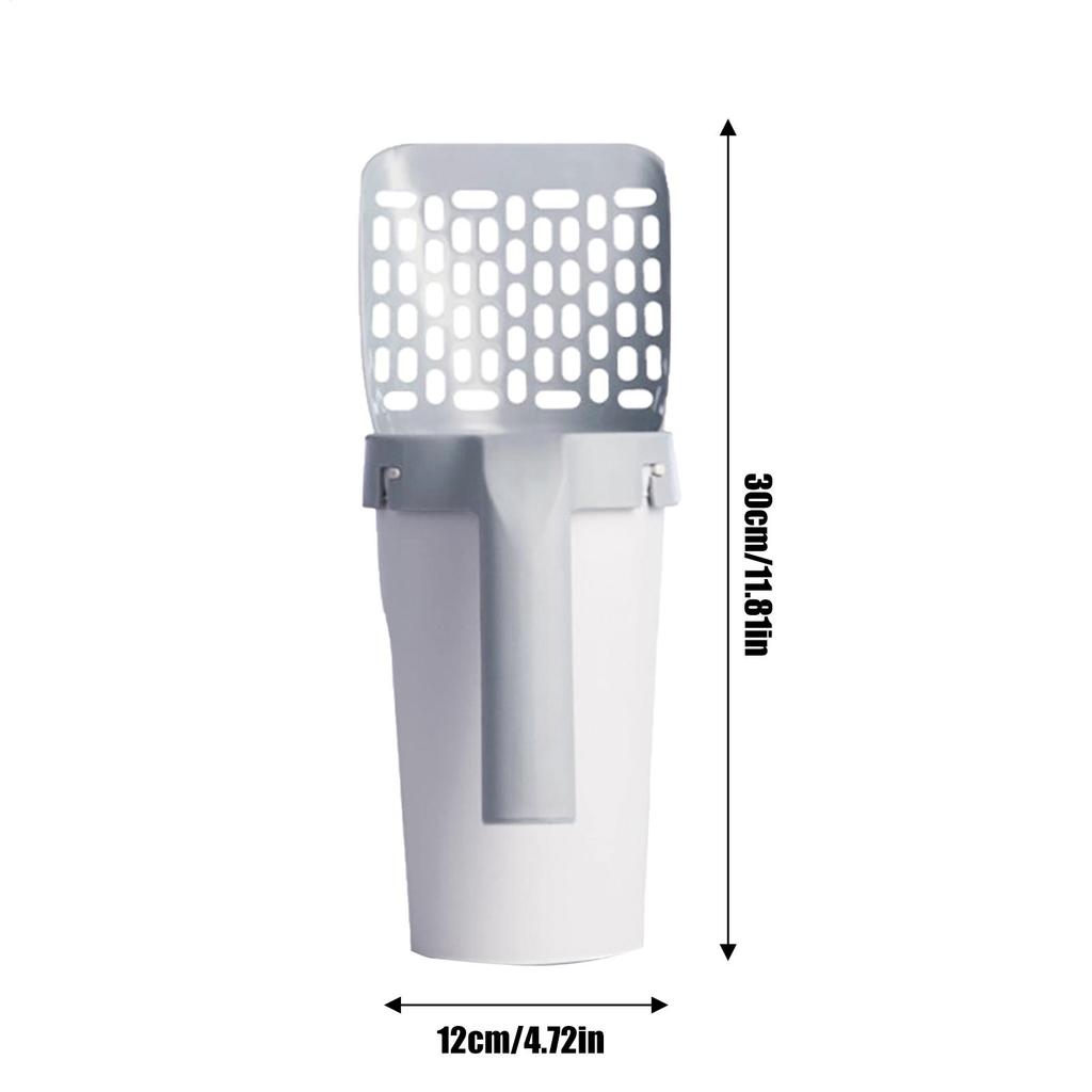 Cat Litter Shovel Scoop For Pet Filter Clean Toilet Garbage Picker Cat Supplies Accessory Cat Litter Scooper Non-stick