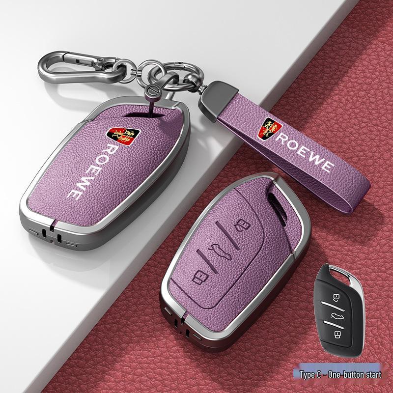 Fit for Roewe RX5 16-20, i6, RX8, RX3, EI5 Metal Key Cover