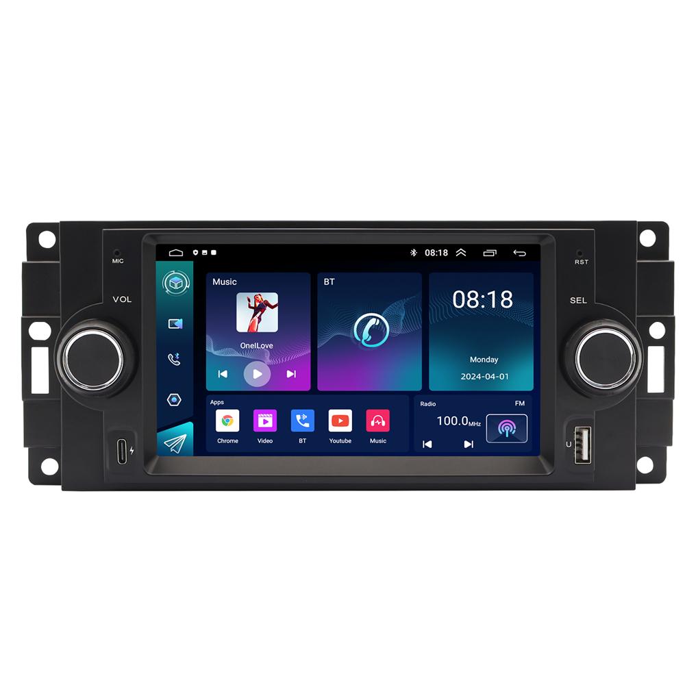 Old Jeep navigation all-in-one machine-6.2-inch top with built-in CP