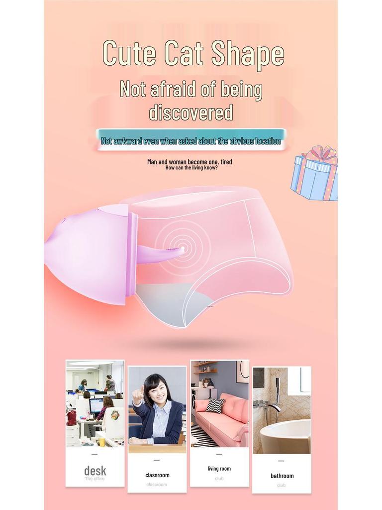 Kaninchenzunge Lecken Vibration Vibrator: Elektrischer Klitoris-Stimulator & Oralsex-Spielzeug für Frauen