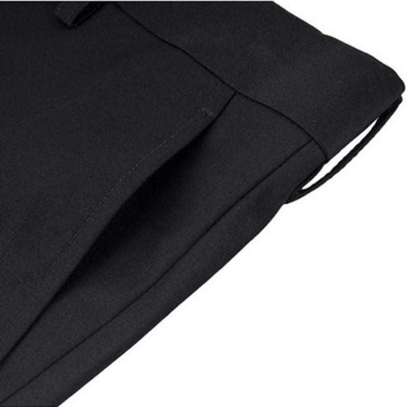 Spring and Autumn Trousers Men's Straight Suit Pants Men's Business Black Slim Men's Formal Wear Casual Trousers Men