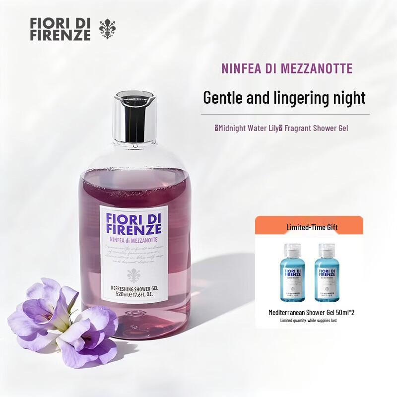 FIORI Italian Shower Gel Midnight Water Lily
