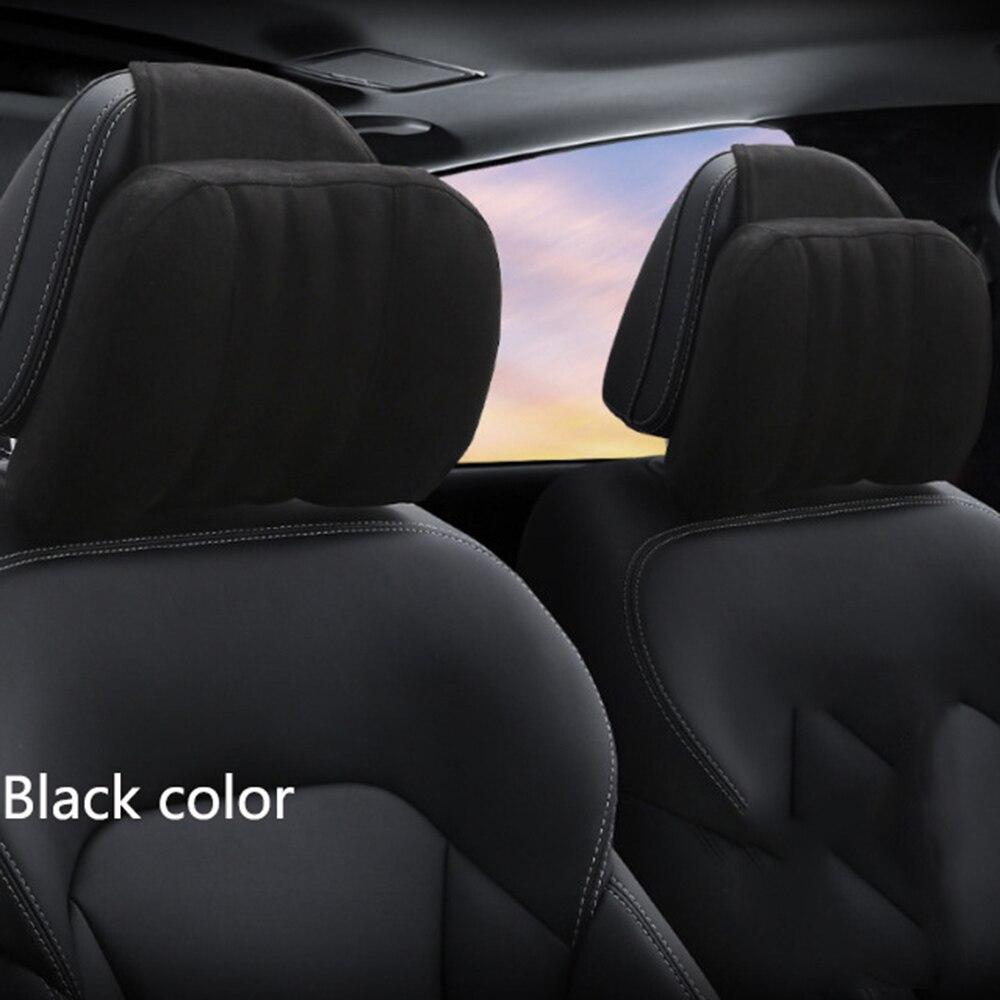 1 Pc Ultra Soft Adjustable Car Neck Headrest Pillow Head Support for Mercedes Benz Seat Comfortable Travel Neck Car Accessory