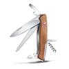 Ranger Wood 55 Swiss Army Knife for Outdoor Large Locking Bottle Compact Emergency and Knife Knife, Multi-Function Activities, Blade,