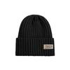 Women's Woolen Melon Cap: Warm, Solid Color Knit Hat for Autumn and Winter Outdoor Wear