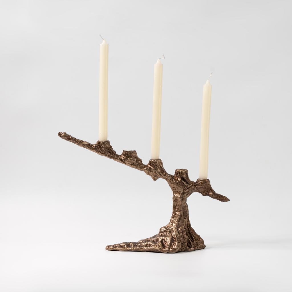 Resin Handicrafts Candlestick Bamboo Candle Stand Manual Candle Arrangement Candle Holder Wedding Decoration Centerpieces
