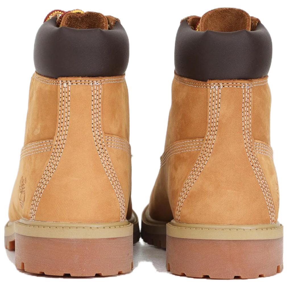 Timberland Premium Leather Waterproof Durable Versatile Comfortable Short Outdoor Boots Women Boots Yellow TB1129097131
