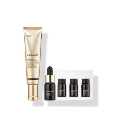 Deep High-Content, High-Function Basic 2-piece Set (Deep Vitacy Ampoule 2.0 + Deep Lifting Peptide Eye Cream)