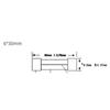 4Pcs 250V 15A Ceramic Fuse Tubes 6x30mm Microwave Oven Fuse Protection Circuit