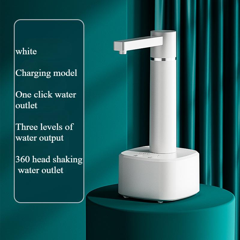 Portable Electric Water Dispenser with Rechargeable Battery and Rotatable Nozzle for Home Office Camping