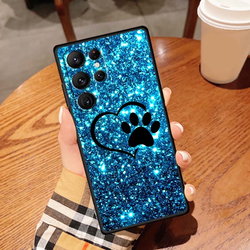 Creative Cat Claw Design For Samsung Galaxy S26 S25 S24 S23 S22 S21 S20 Ultra Plus FE 5G Black Soft TPU Phone Case
