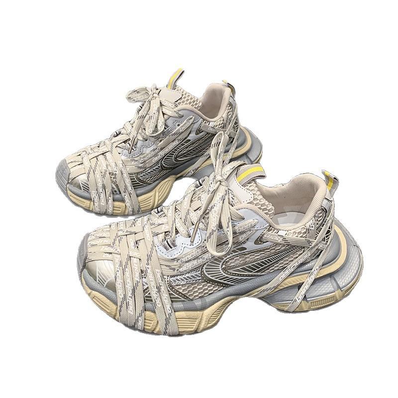 Popular 2025 Summer New Fashionable Versatile Niche Thick-soled Muffin Shoes Straps Breathable Sports and Leisure Shoes