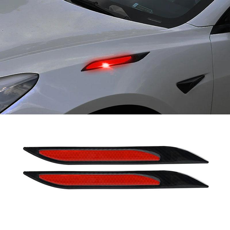 Auto Reflektierende Aufkleber Warnstreifen Klebeband Rückstandsfrei Schützender Autoaufkleber Warnung für Nachtfahrten Karosserie Sicherheitswarnaufkleber