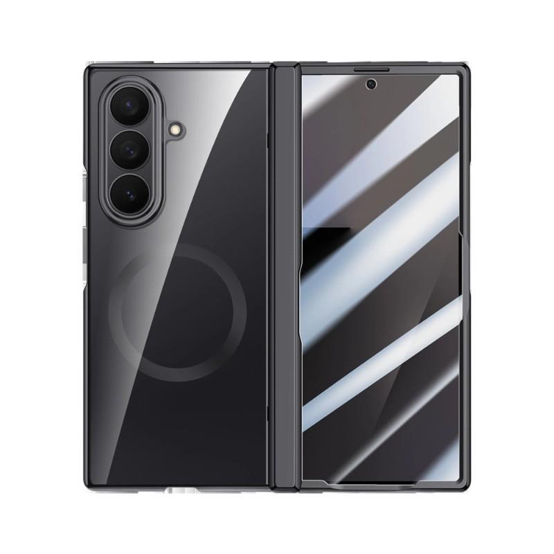 Magnetic Hinge Case With Built-in MagSafe Ring Galaxy Z Fold8 Ultra Fold7 - PC Hard Shell Screen Protector