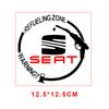 Car Badge Vinyl Reflective Fuel Tank Cap Stickers Decal Accessories For SEAT Leon MK1 MK2 MK3 5F Ibiza 6L 6J Altea Arona Tarraco Cupra Cordoba