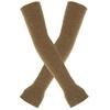 Knitted Arm Sleeve Gloves Long Sleeve Wristband Casual Fingerless Long Gloves  for Women Girls