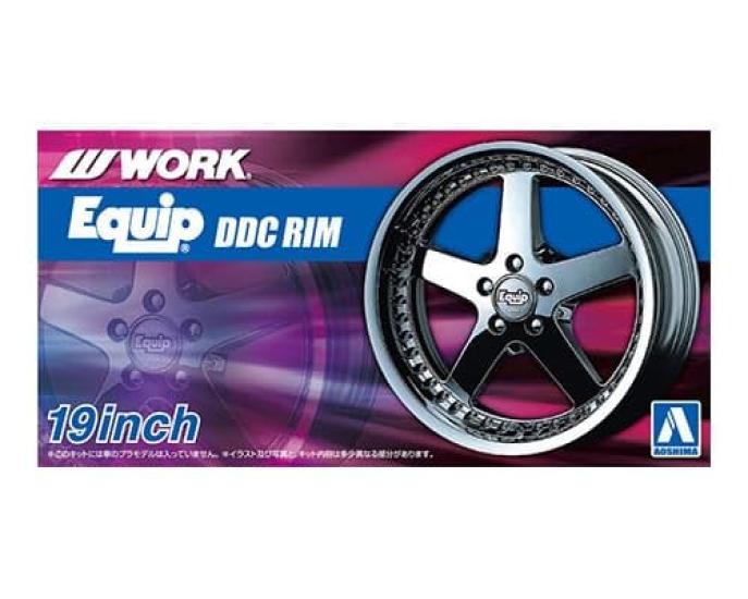 

Aoshima Bunka Kyozai Серия тюнингованных деталей Work Equip Пластиковая модель (АОСИМА) 1/24 19-дюймовый