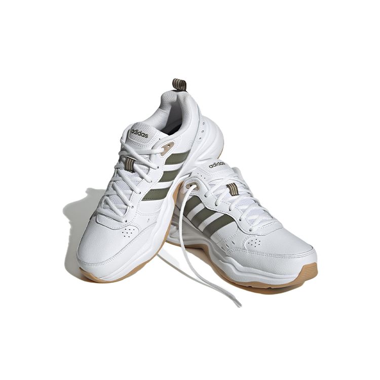 Adidas Strutter Hvit Oliven Strata Unisex Sneakers Skyhvit Magisk Beige HQ1827