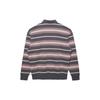 New Era MLB Logo Print Striped Long Sleeve Polo Shirt Men Tops 13350880