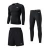 Li Ning Fitness Set Men's Black YUDU046-1