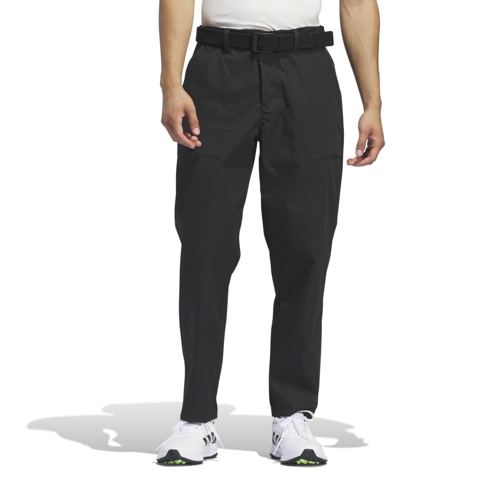 Мужские брюки Adidas Golf GO-TO Progressive с широкой лодыжкой, Черный