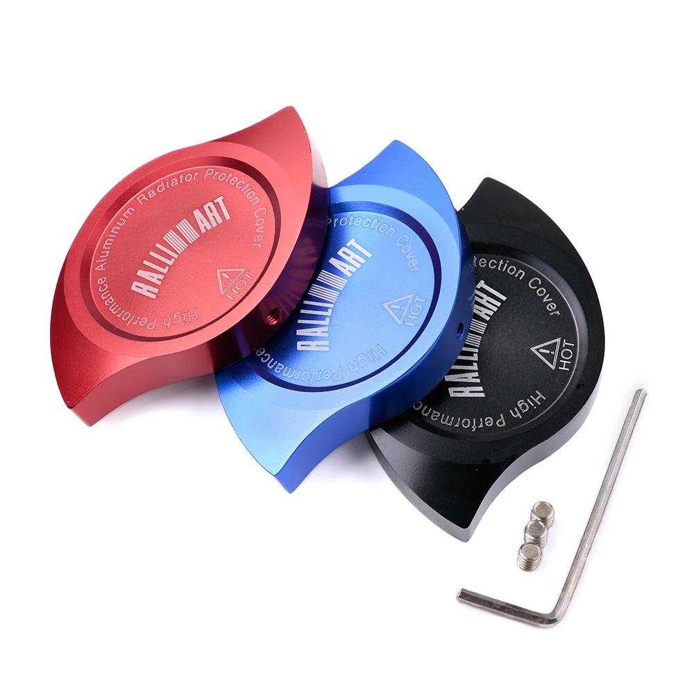 Ralli Art Aluminum Radiator Cap Cover Fit For Mitsubishi Fuel Tank Caps3