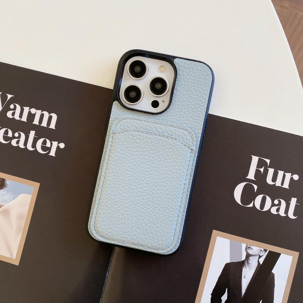 Vertical Cards Solt Wallet Leather Case For IPhone 15 Pro Max 14 Plus 13 12 Mini 11 XR X XS 6 7 8 SE 2022 Bag Pocket Purse Cover