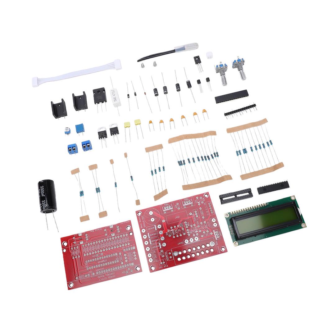 0.01 To 2A Adjustable DC Regulated Power Supply DIY Kit LCD Display DIY Power Supply Module Kit with Short Circuit