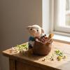 Food Safe Silicone Pig Carrying Sacks Mould Handmade Candle Crafting Tool Irregular Shape