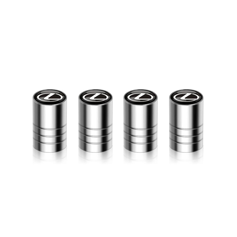 AHN4 Car Accessories Car Tire Valve Cover Wheel Air Protection Caps For Lexus CT200h NX300h RX300 RX330 EX300h F Sport IS RX NX ES LS