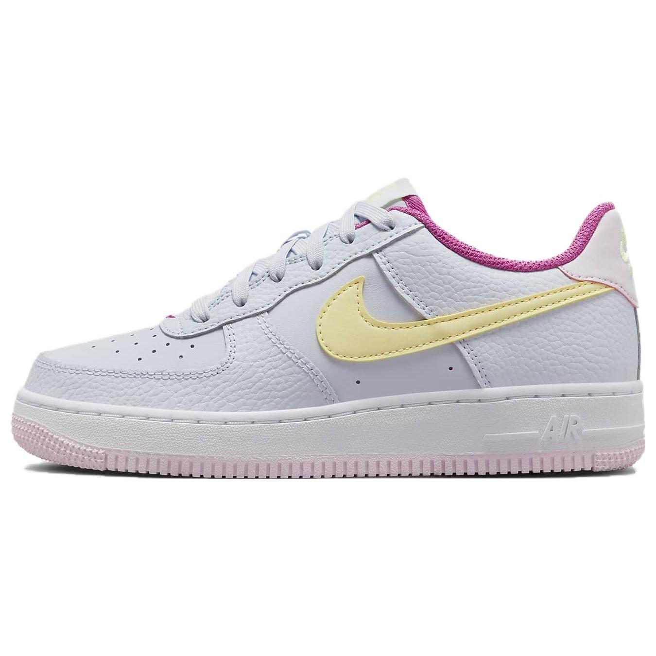 

Новые Nike Air Force 1 GS Серый Лимонный Фуксия DV7762-001 40