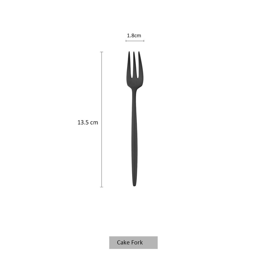 Matte Black Cutlery 18/10 Stainless Steel Flatware Set Kitchen Silverware Steak Tableware Dinnerware Spoon Fork Knife Chopsticks