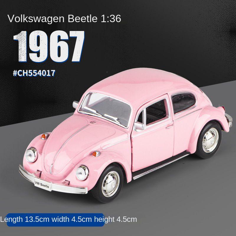 

Машина Розовая 136 Gtr Maserati Benzg63 Модель-симуляция Изысканная Volkswagen Beetle1967