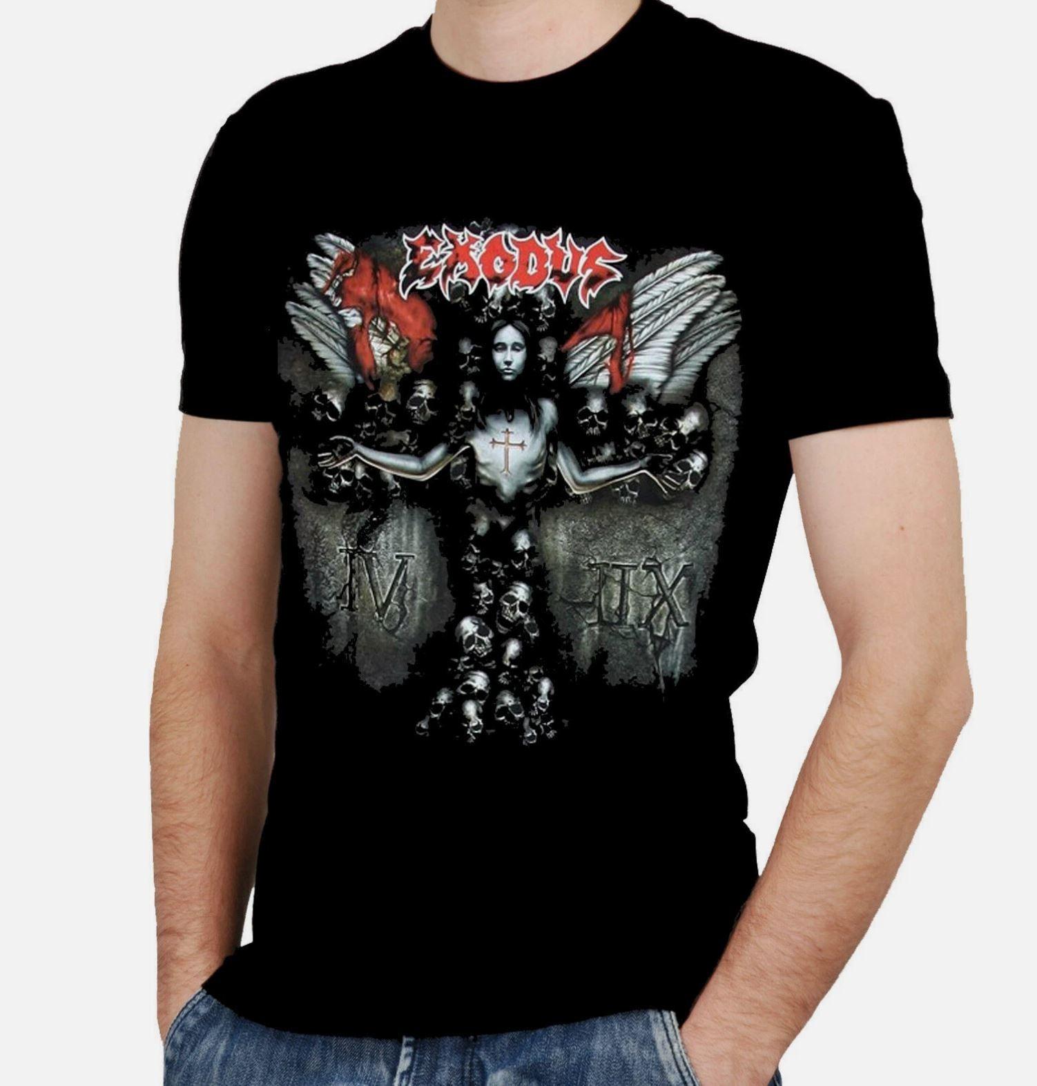 Rare Exodus Band memberBlack Unisex All size Gift For Fan Shirt L