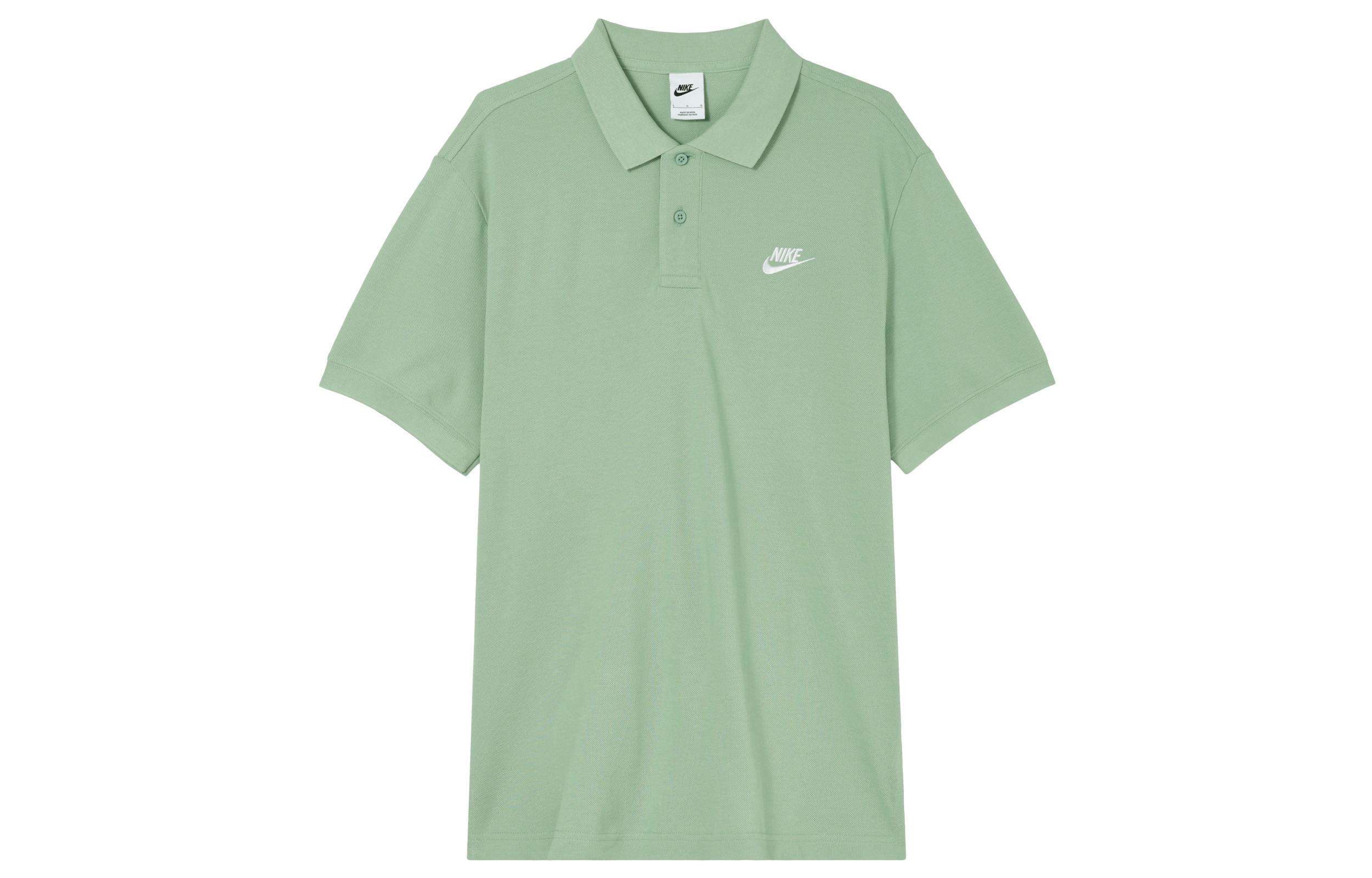 Nike Sportswear Polo Shirt Men s Gray Green CJ4457-006 XL