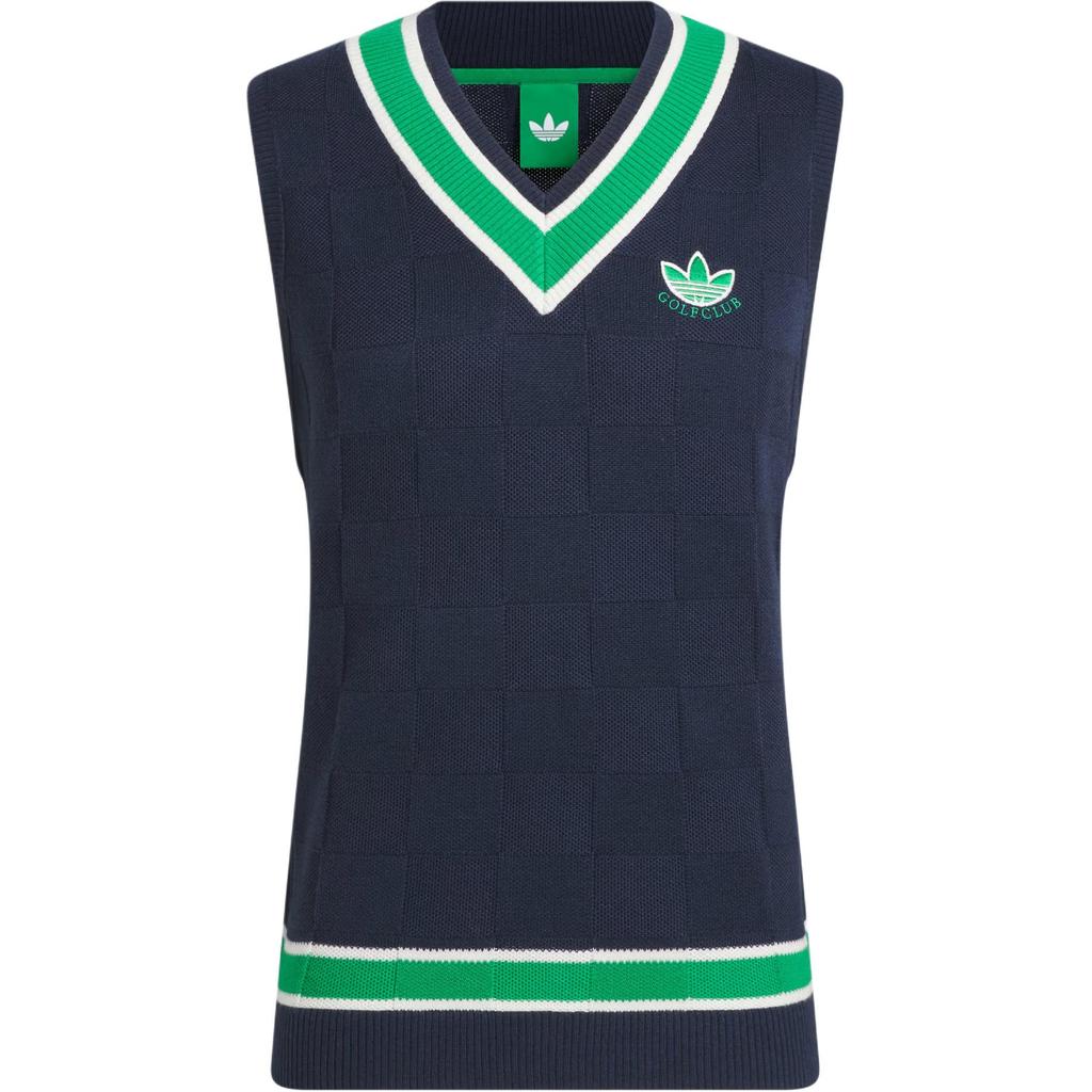 Adidas Originals Golf Fashion Comfortable Skin-Friendly V-Neck Vest Men Vests JN9736